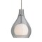Besa Lighting Elle 11 Cord Pendant, Gray, Bronze Finish, 1x9W LED 1JT-ELLE11GY-LED-BR - alternate 1